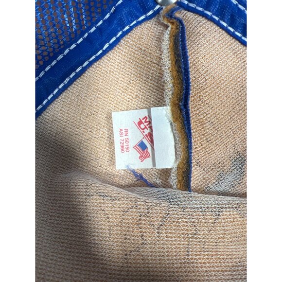 Vintage Strachan Shipping Company Trucker Scrambled Eggs Snapback Hat - Picture 4 of 4